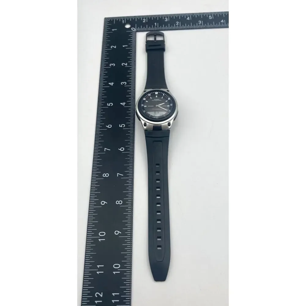 Casio Telememo Sports Analog Digital Combo Mens Watch 40mm - Adjustable -WR 50m